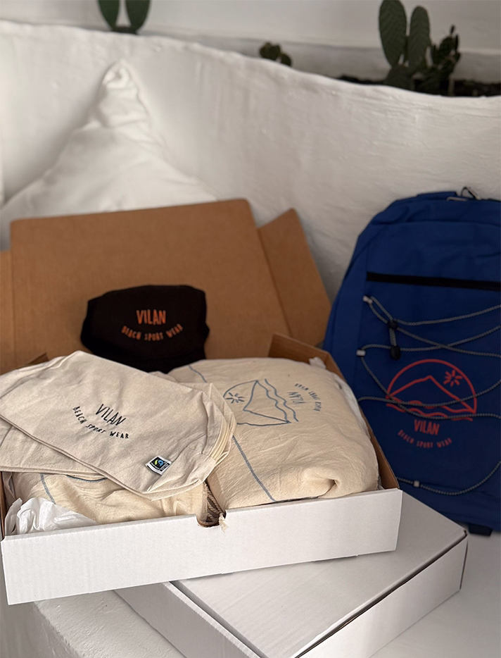 VILAN — Merchandising para evento deportivo